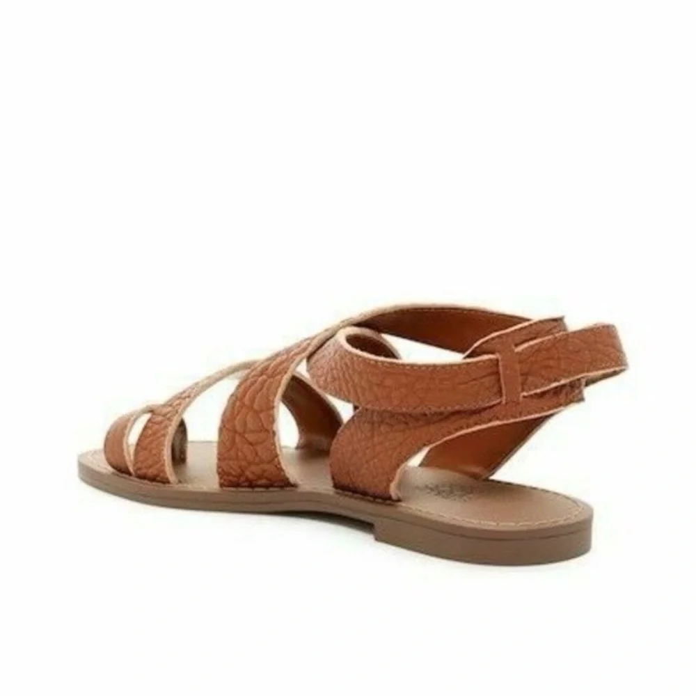 Australian Luxe Collective - Elegant Brown Leather Sandals
